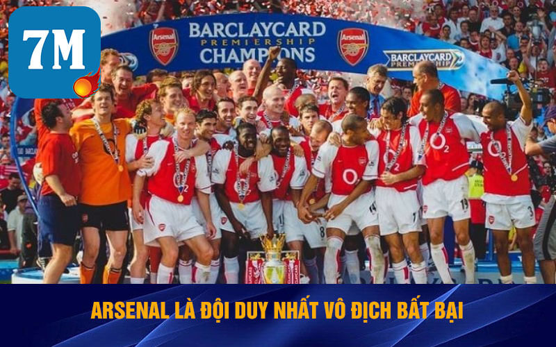 Đội Bóng Vô Địch Ngoại Hạng Anh Cuộc Đua Của Các Ông Lớn 7 Arsenal là đội duy nhất vô địch bất bại